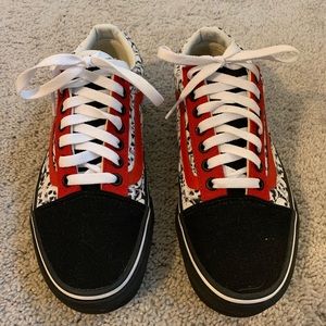 Vans worn once